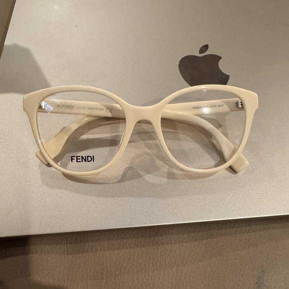 Fendi white Women's Eyeglasses